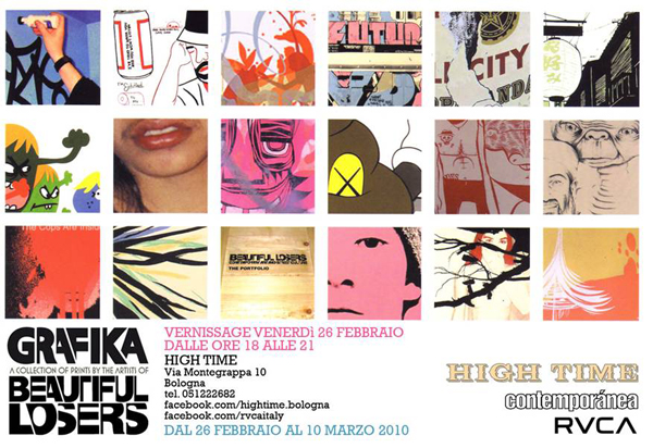 RVCA Presenta Grafika High Time Bologna