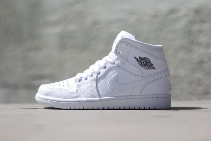Air Jordan 1 Mid White Pm 1
