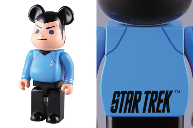 Star Trek Medicom Toy Spock 400 1000 Bearbricks