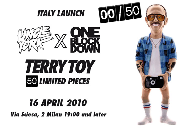Terrytoycartella Flyer Oneblockdown